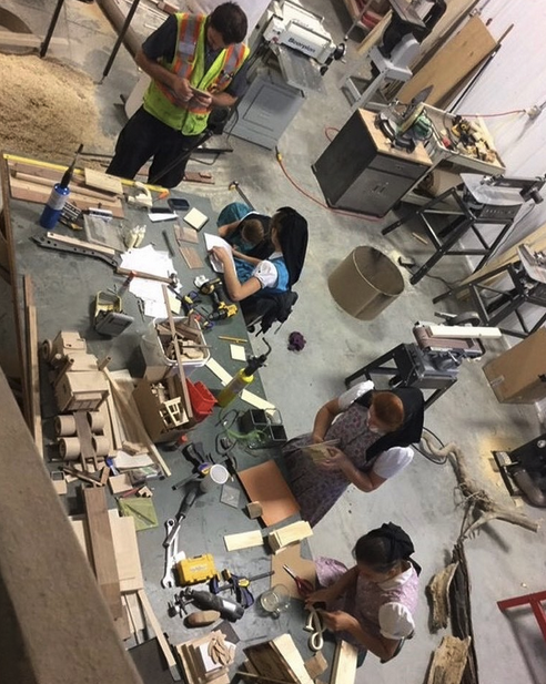 HutteriteLadiesWorkingShop